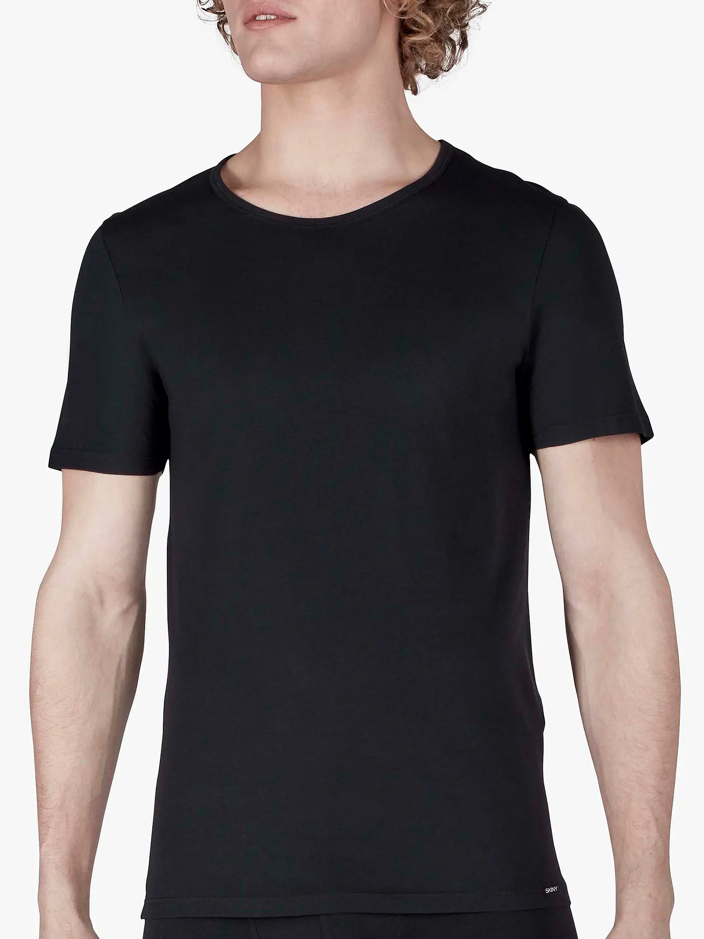 SKINY | T-Shirt 2-er Pkg. Black | 